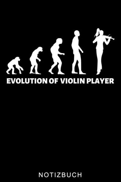 Cover for Geigenspieler Geschenk · Evolution of Violin Player (Pocketbok) (2020)