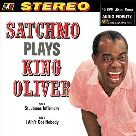 Cover for Louis Armstrong · Satchmo Plays King Oliver (LP) (2018)