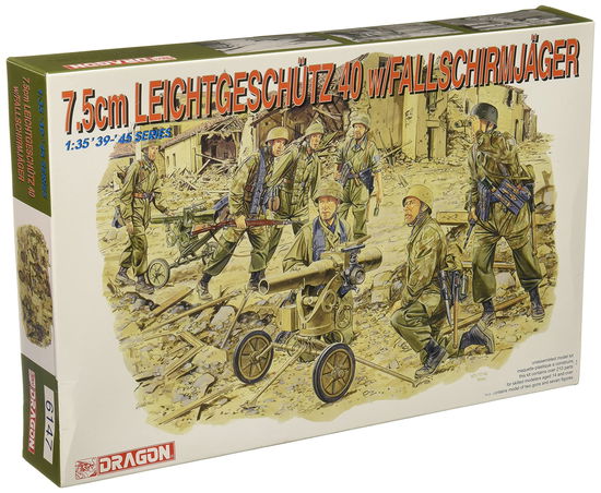 Dragon - 1/35 7.5cm Leichtgeschutz 40 W/fallschirmjager (?/21) * - Dragon - Merchandise - Marco Polo - 0089195861474 - 