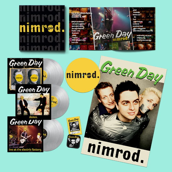 Nimrod (25th Anniversary Edition) (5lp Boxset Silver Vinyl) - Green Day - Music - ALTERNATIVE - 0093624869474 - January 27, 2023