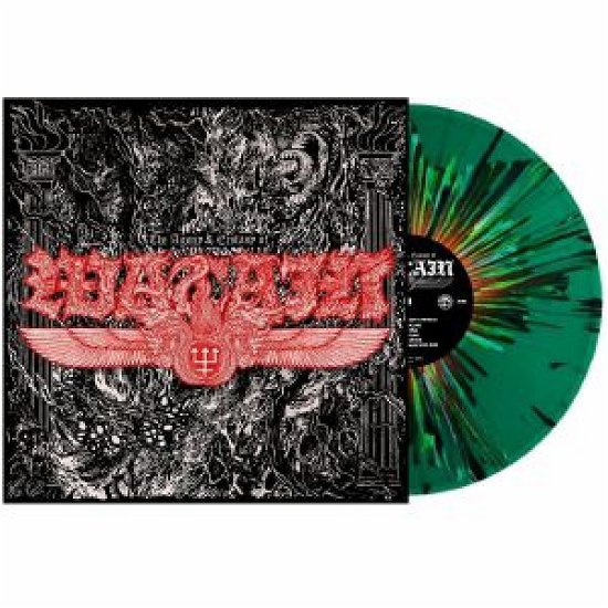 Cover for Watain · The Agony &amp; Ecstasy of Watain (LP) [Green With Rainbow Splatter edition] (2022)