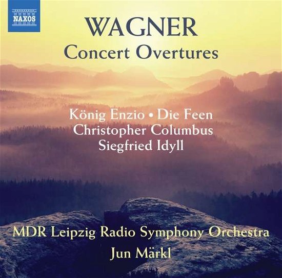 Richard Wagner: Concert Overtures Nos. 1 And 2 - Mdr Leipzig So / Markl - Musik - NAXOS - 0747313341474 - 8 september 2017