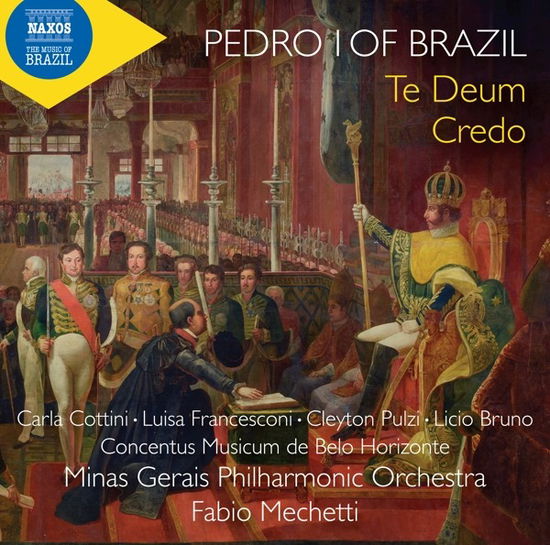 Cover for Minas Gerais Philharmonic Orchestra · Pedro I of Brazil: Te Deum / Credo (CD) (2022)