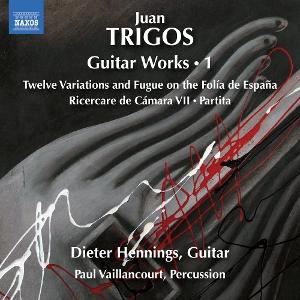 Cover for Dieter Hennings · Trigos: Guitar Works, Vol. 1 (CD) (2025)
