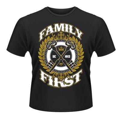 Cover for Ben Bruce (Asking Alexandria) · Family First (T-shirt) [size S] [Black edition] (2012)