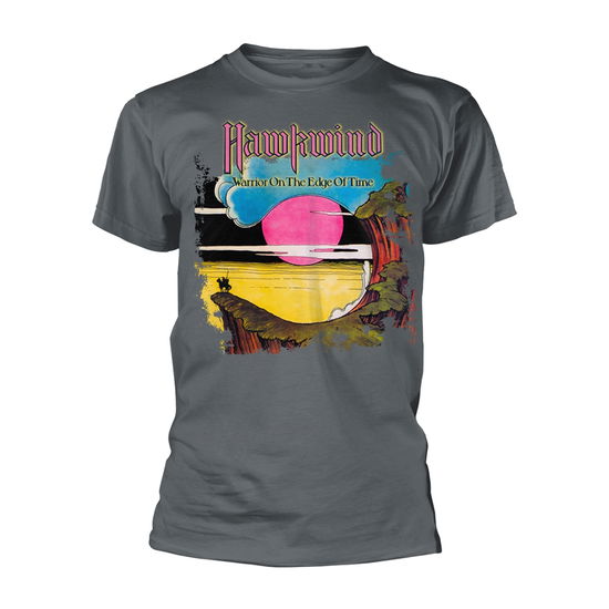 Hawkwind · Warrior on the Edge of Time (Charcoal) (T-shirt) [size XL] (2023)