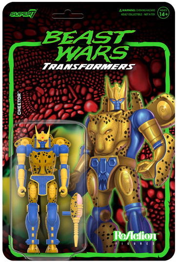 Cover for Transformers Reaction Wave 7 Beast Wars - Cheetor (MERCH) (2023)