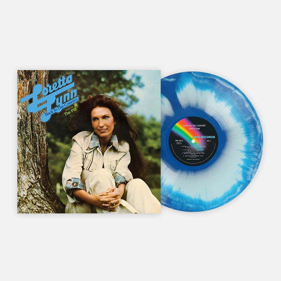 Cover for Loretta Lynn · Back to the Country (LP) [&quot;Denim On Denim&quot; Colored Vinyl edition] (2022)