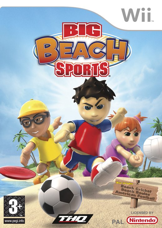 Cover for Spil-wii · Spil-wii - Big Beach Sports (Wii) (2012)