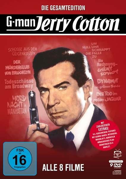 Cover for Jerry Cotton · Jerry Cotton-die Gesamtedition: Alle 8 Filme (9 (DVD) (2021)