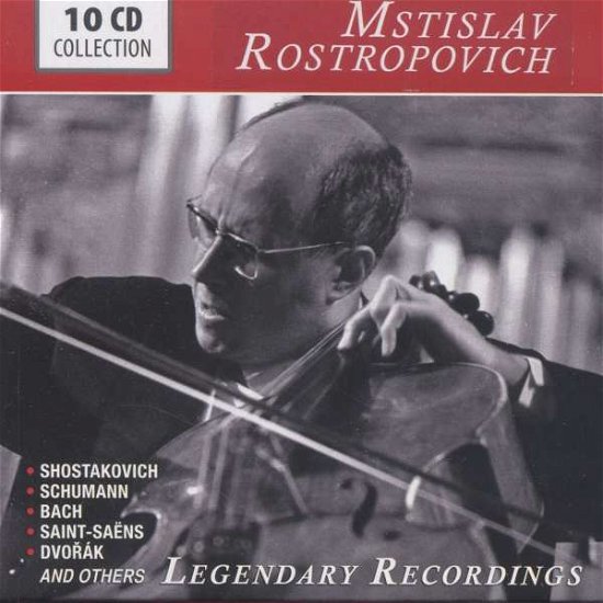 Cover for Rostropovich Mstislav · Legendary Recordings (CD) (2014)