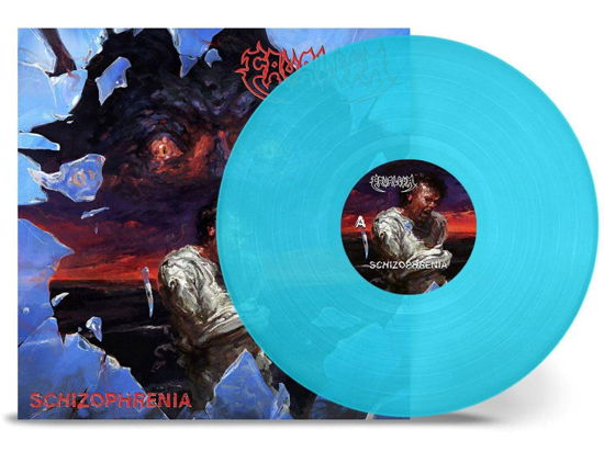 Cover for Cavalera · Schizophrenia (Transparent Curacao Vinyl) (LP) (2024)