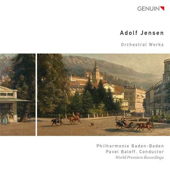 Cover for Jensen / Baden-baden Philharmonic / Baleff · Orchestral Works (CD) (2015)