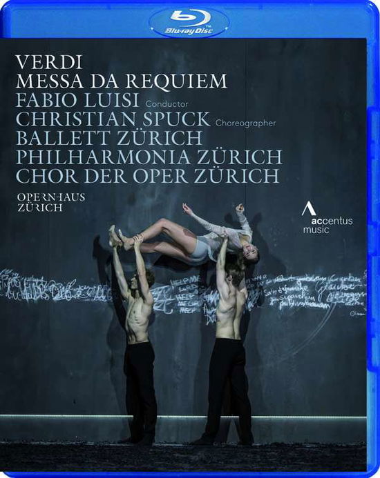 Cover for Luisi,Fabio / Philharmonia Zuerich/+ · Giuseppe Verdi: Messa Da Requiem (Blu-Ray) (2017)