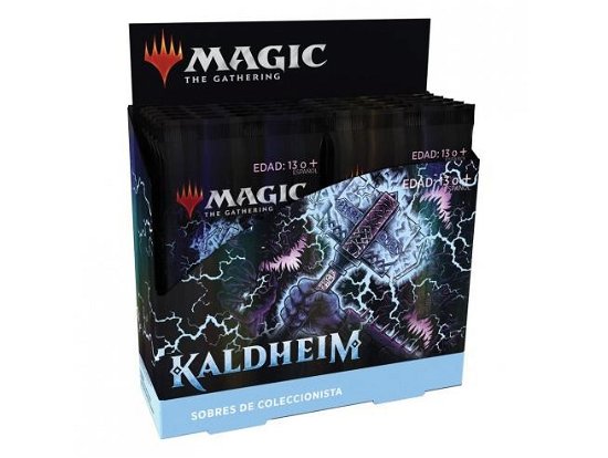Cover for Magic the Gathering · Magic the Gathering Kaldheim Sammler Booster Displ (Leketøy) (2021)