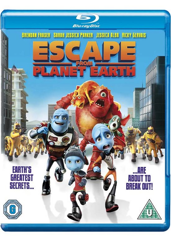 Cover for Escape from Planet Earth 2d3d (Blu-ray) (2014)
