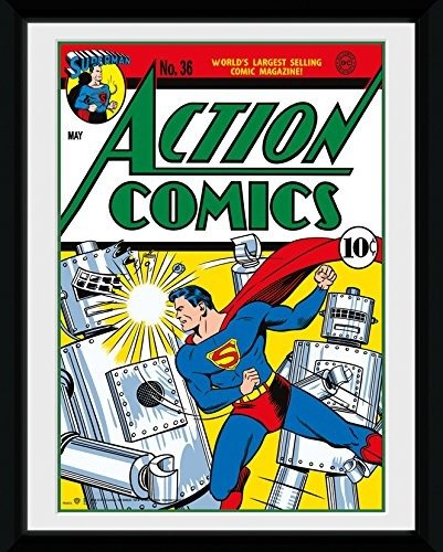 Cover for Dc Comics: Superman · Dc Comics: Superman - Comic (Stampa In Cornice 20x15 Cm) (MERCH)