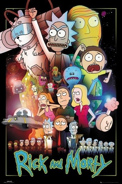 Cover for P.Derive · RICK &amp; MORTY - Wars - Poster 61x91.5cm (Toys) (2020)