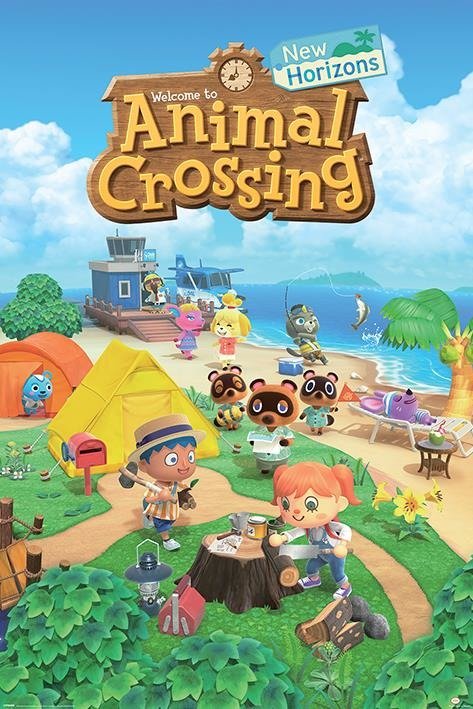 Animal Crossing - New Horizons (Poster Maxi 61X91,5 Cm) - Nintendo: Pyramid - Gadżety - Pyramid Posters - 5050574346474 - 