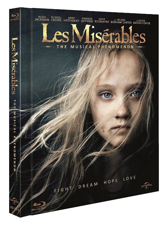 Cover for Les Miserables · The Musical Phenomenon - Incl. CD + Bog (Blu-ray) [Digibook] (2017)