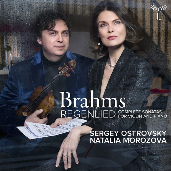 Cover for Sergey | Natalia Morozova Ostrovsky · Brahms: Regenlied - Die Drei Violinsonaten (CD) (2024)