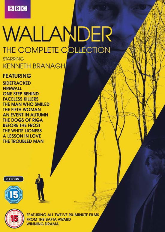 Wallander Series 1 to 4 Complete Collection - Wallander the Comp Coll - Film - BBC - 5051561040474 - 4. juli 2016