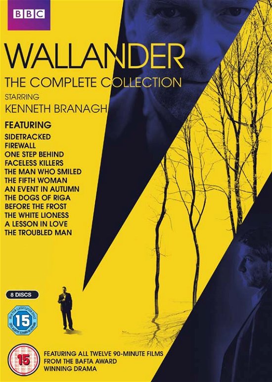 Cover for Wallander the Comp Coll · Wallander Series 1 to 4 Complete Collection (DVD) (2016)