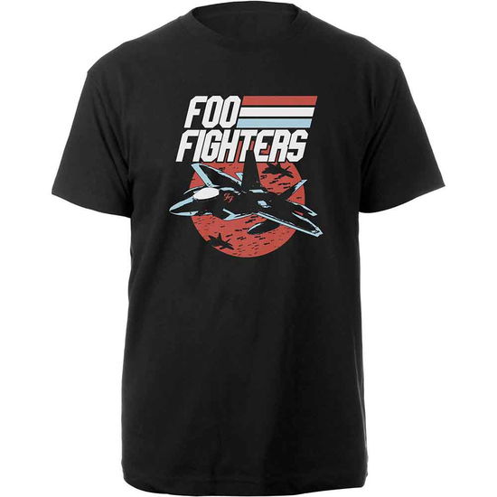 Cover for Foo Fighters · Foo Fighters Unisex T-Shirt: Jets (T-shirt) [size S] [Black edition] (2018)