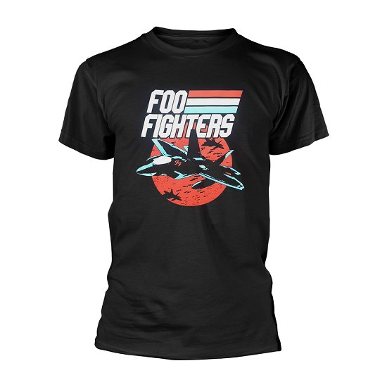 Cover for Foo Fighters · Foo Fighters Unisex T-Shirt: Jets (T-shirt) [size S] [Black edition] (2018)