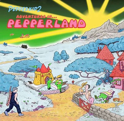 Cover for Pepperkid2: Jem Davis · Adventures in Pepperland (CD) (2021)