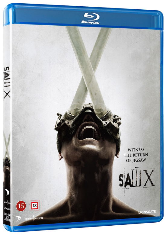 Cover for Saw X (Blu-Ray) (2024)