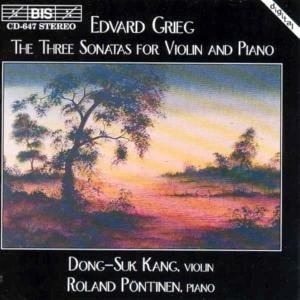 Cover for Grieg Edvard · Violin Sonatas Nos. 1-3 (CD) (1994)