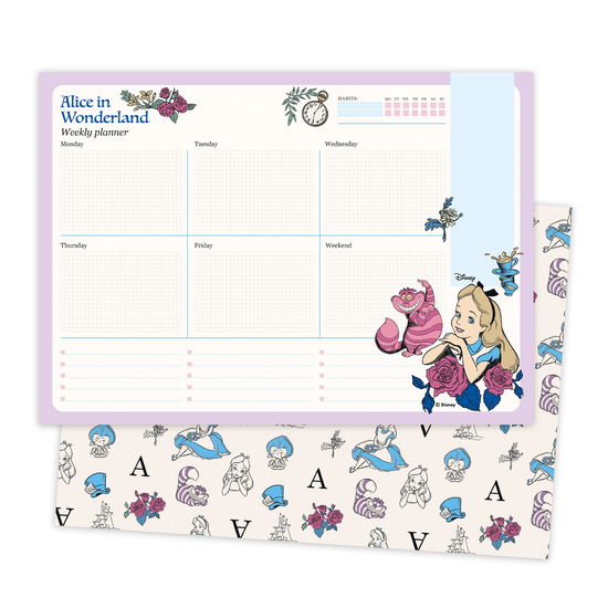 Cover for Alice · ALICE - Weekly Planner - A4 Bloc Note (Leksaker)