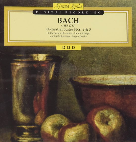 Cover for Philharmonia Slavonica / Adolph Henry / Camerata Romana / Duvier Eugen · Orchestral Suite No. 2 Bwv 1067 / Orchestral Suite No. 3 Bwv 1068 (CD) (1991)