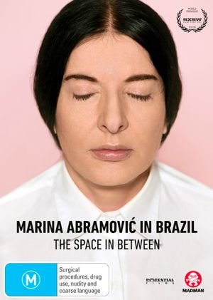 Marina Abramovic in Brazil - the Space in Between - Abramovic, Marina, N/a - Elokuva - MADMAN ENTERTAINMENT - 9322225228474 - keskiviikko 3. lokakuuta 2018
