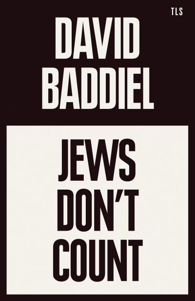 Cover for David Baddiel · Jews Don't Count (Hardcover Book) (2021)