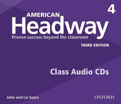 Cover for Editor · American Headway: Four: Class Audio CDs: Proven Success beyond the classroom - American Headway (Audiobook (CD)) [3 Revised edition] (2016)