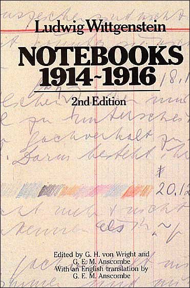 Cover for Ludwig Wittgenstein · Notebooks, 1914-1916 (Paperback Book) (1984)