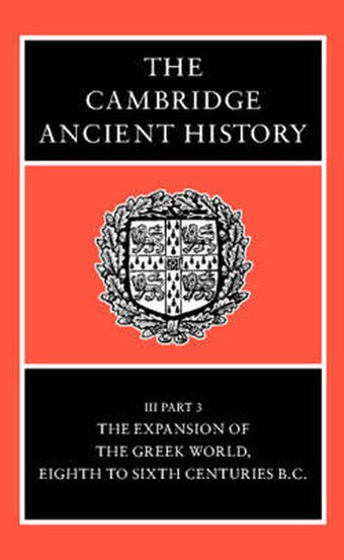 Cover for P Mack Crew · The Cambridge Ancient History - The Cambridge Ancient History (Inbunden Bok) [2 Revised edition] (1982)