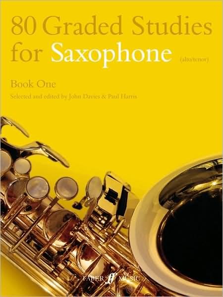 80 Graded Studies for Saxophone Book One - Graded Studies - John Davies - Books - Faber Music Ltd - 9780571510474 - November 25, 1988