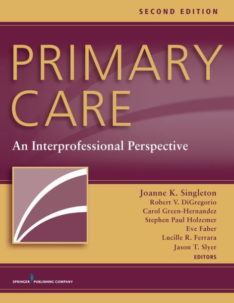 Cover for Eve Faber · Primary Care: An Interprofessional Perspective (Paperback Book) (2014)