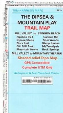 Cover for Tom Harrison · Sonoma County Outdoor Recreation Map (Loose-leaf) (2015)