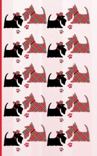 Cover for Shayley Stationery Books · Scottish Tartan Terrier Dogs Pattern (Paperback Bog) (2019)