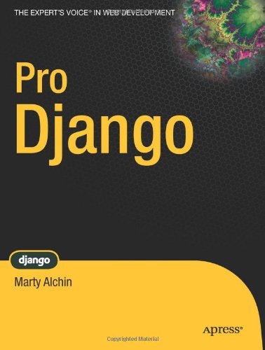 Cover for Marty Alchin · Pro Django (Paperback Book) [1st edition] (2008)