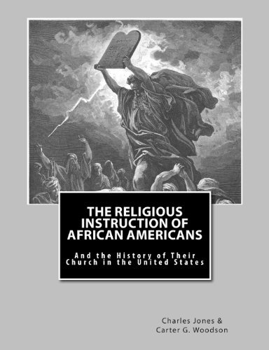 Cover for Carter G. Woodson Ph.d. · The Religious Instruction of  African Americans: and the History of Their Church in the United States (Taschenbuch) (2011)
