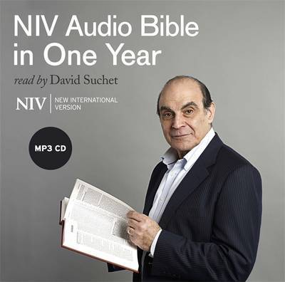 Cover for New International Version · NIV Audio Bible in One Year read by David Suchet: MP3 CD (Audiobook (CD)) [Unabridged edition] (2016)