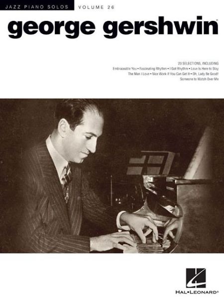 Cover for George Gershwin · George Gershwin Jazz Piano Solos Volume 26 (Sheet music) (2013)