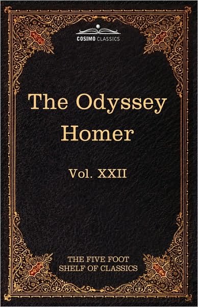 Cover for Homer · The Odyssey of Homer: the Five Foot Shelf of Classics, Vol. Xxii (In 51 Volumes) (Pocketbok) [Reprint edition] (2010)