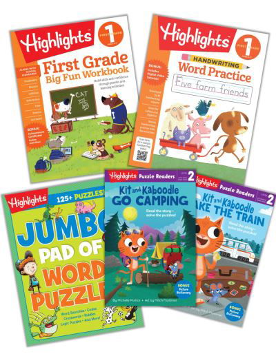 Cover for Highlights · First Grade Learning Fun Bundle (Paperback Book) (2020)