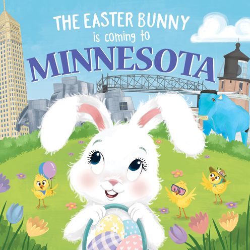 Cover for Eric James · The Easter Bunny is Coming to Minnesota (Gebundenes Buch) (2020)